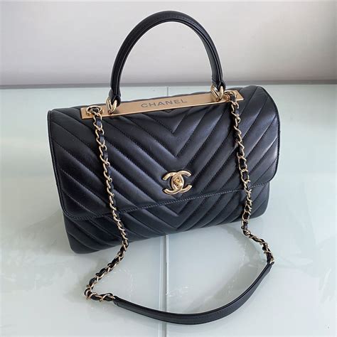 chevron trendy cc chanel|Chanel Chevron handbag.